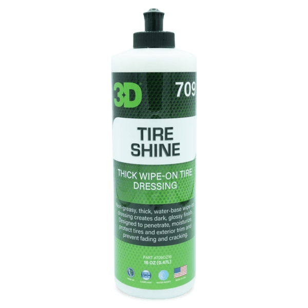 3D Tire Shine – Solutie de intretinere anvelope – 473 ml