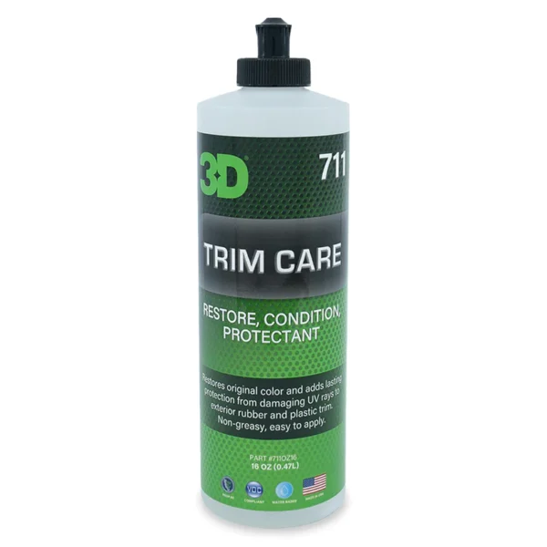3D Trim Care Protectant – Restaurator culoare suprafete din cauciuc si plastic exterior 473 ml