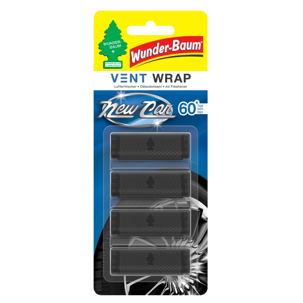 Wunder-Baum Vent Wrap , Odorizant Auto , New Car