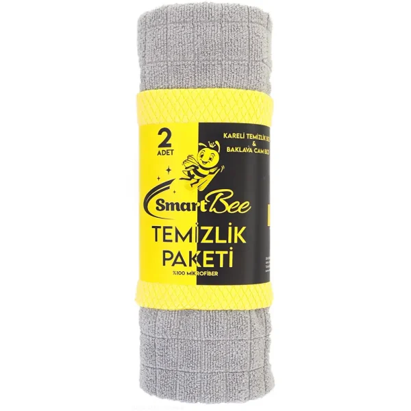SmartBee Mini Car Cleaning Pack - Lavete Microfibra de Curatare a Masinii - 2 Buc