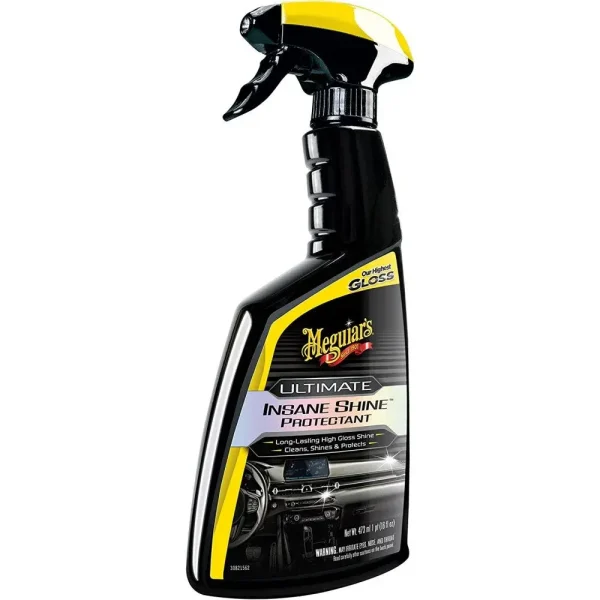 Meguiar's Ultimate Insane Shine Protectant , Dressing Plastice Aspect Lucios , 473 ML