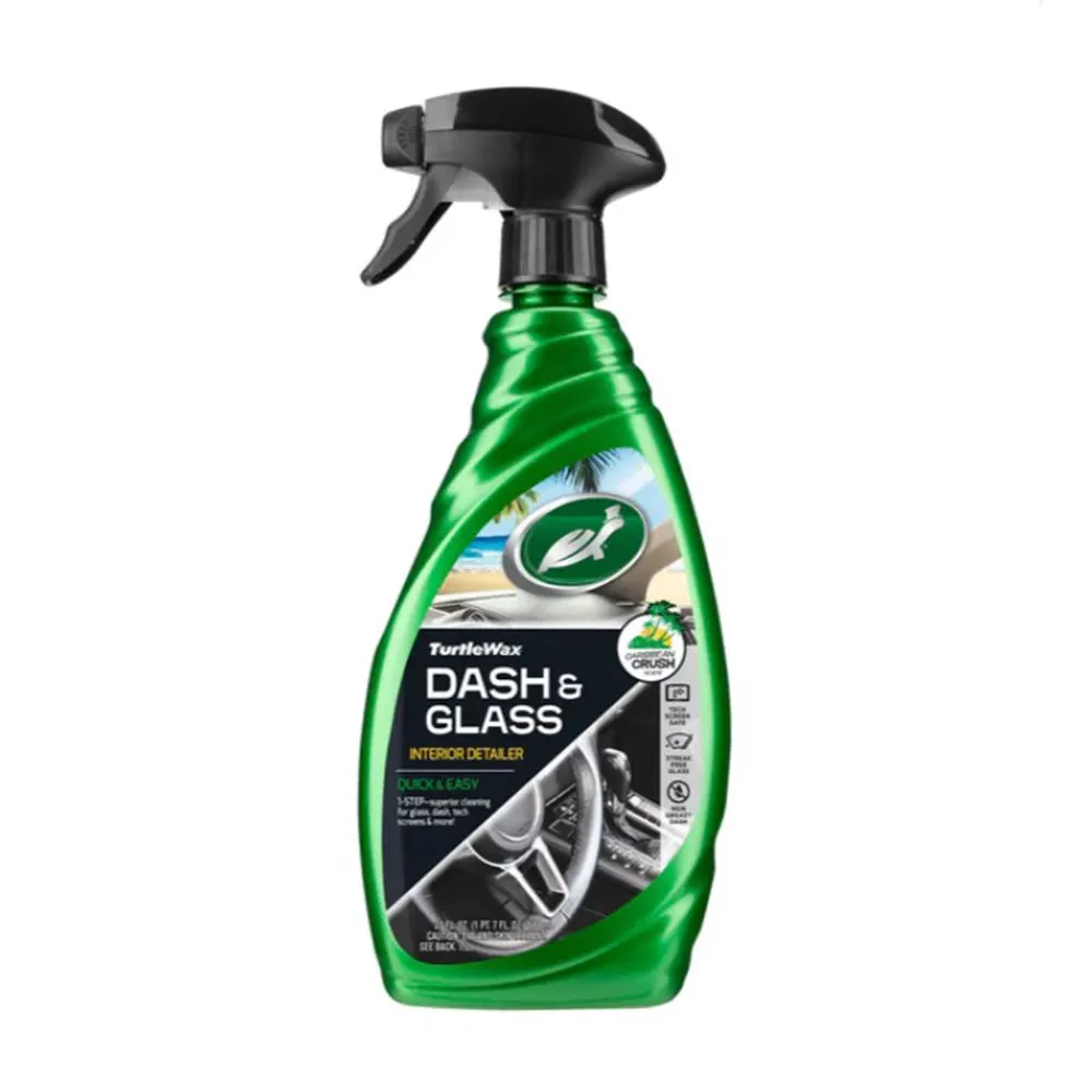 Turtle Wax Dash & Glass , Solutie Intretinere Interior si Sticla , 500 Ml Turtle Wax Dash & Glass , Solutie Intretinere Interior si Sticla , 500 Ml